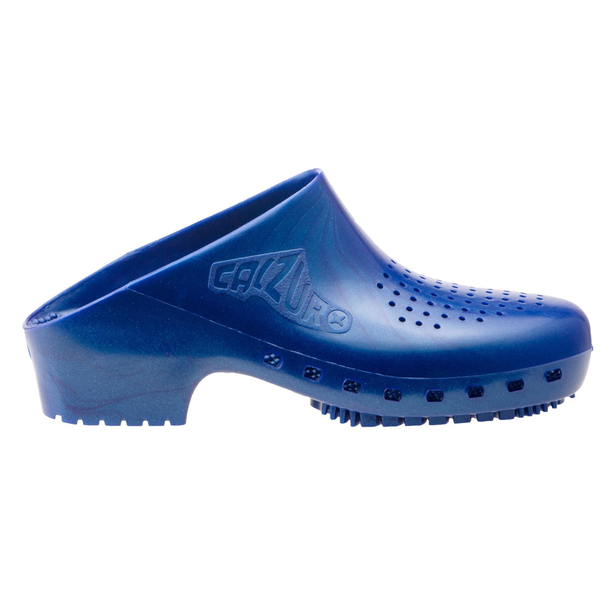 Calzuro Classic With Holes Metallic Blue