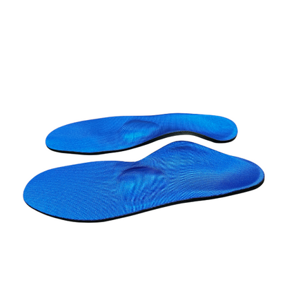 Lucky Feet Shoes Sovella S3500 Comfort shoe with MET Sport Arch Supports, featuring a black and gray athletic design.