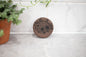 Compact Mirror -Double Sided Faux Leather