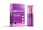 SaltWTR Mixed Berry Clean Energy saltwater beverage pack, featuring vibrant mixed berry flavor in a transparent container.