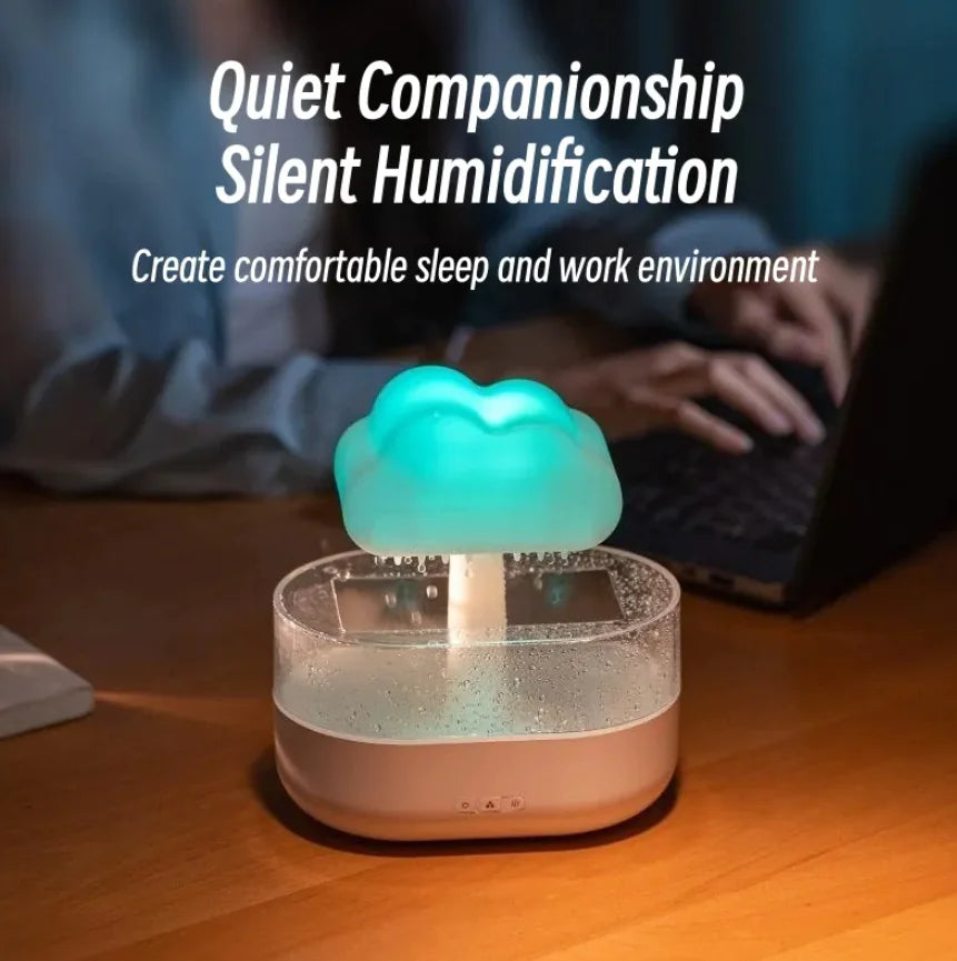 Rain Cloud LED Aroma Humidifier
