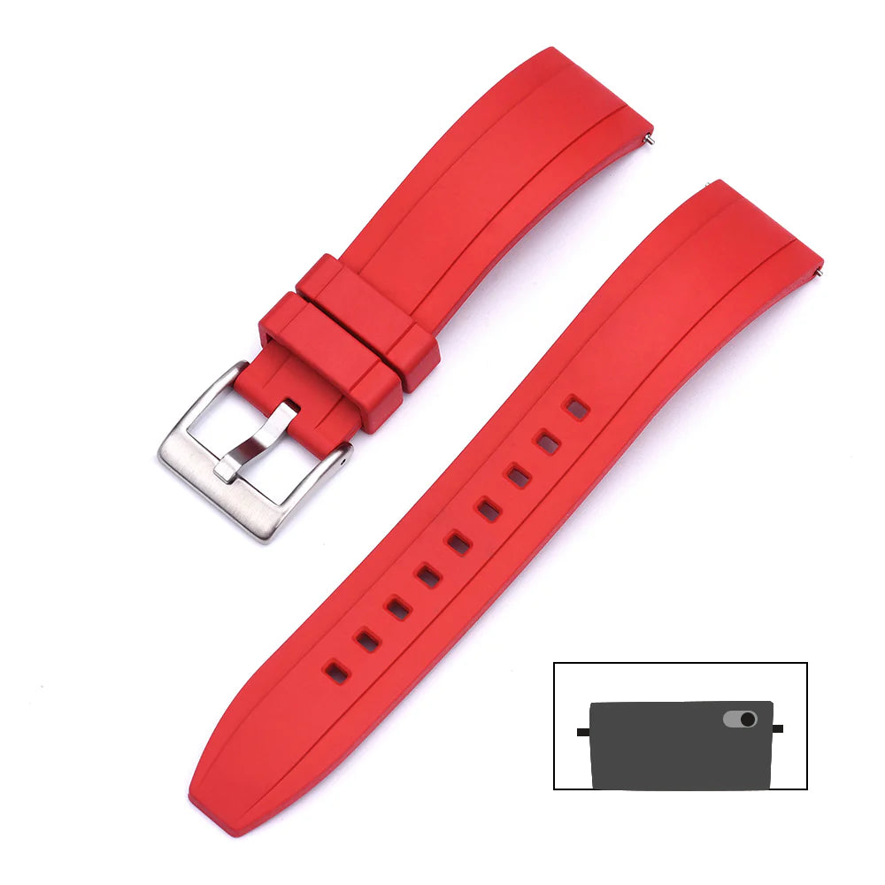 Smartwatch Silicone Rubber Strap