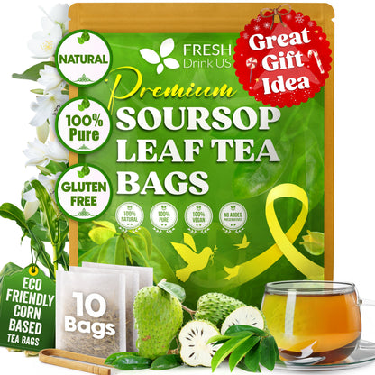 Premium Soursop Leaves Tea Bags