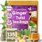 Premium Ginger Tulsi Tea Bags