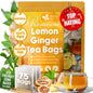 Premium Lemon Ginger Tea Bags