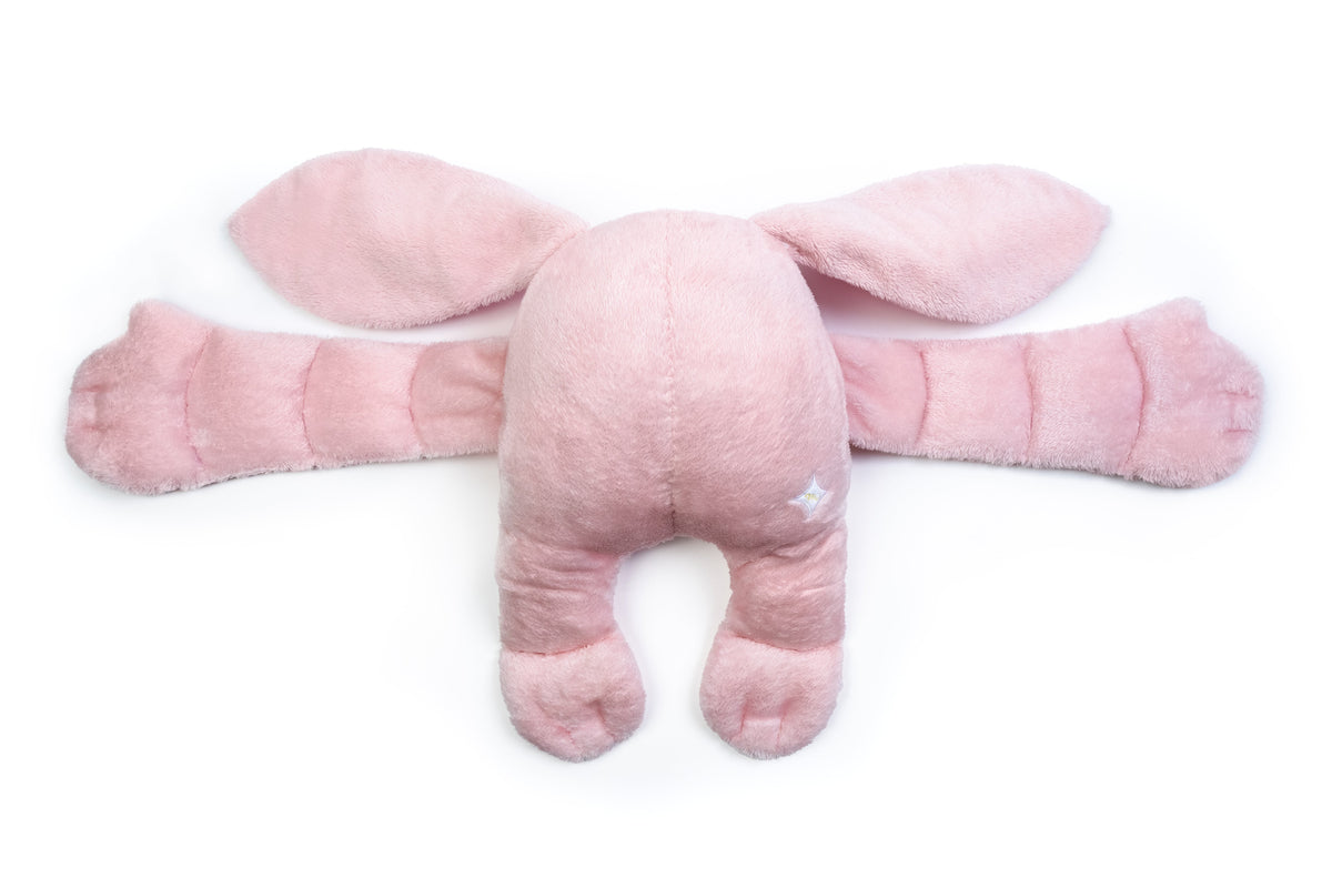 Moon Pals Mylo 5lb Hugger Plush, soft and cuddly stuffed animal, shown from the back with moon-themed design and plush texture.