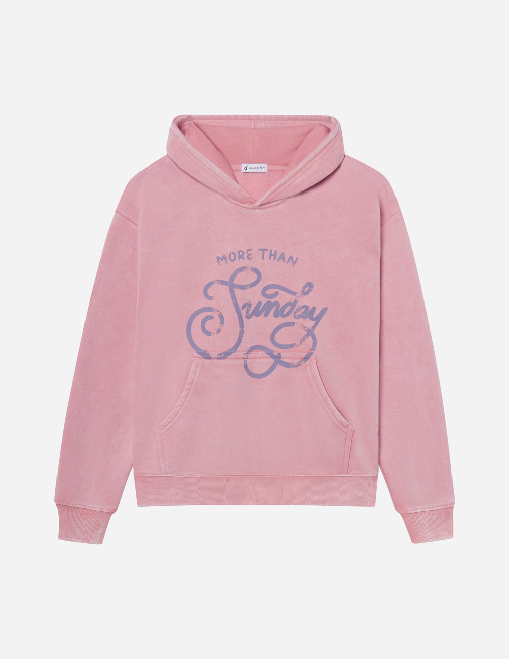 Unisex hoodie by Elevated Faith featuring a casual fit, soft fabric, and stylish design perfect for everyday wear.