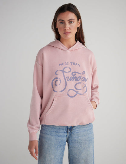 Unisex hoodie from Elevated Faith with a comfortable fit, featuring a casual design and soft fabric in a neutral color.