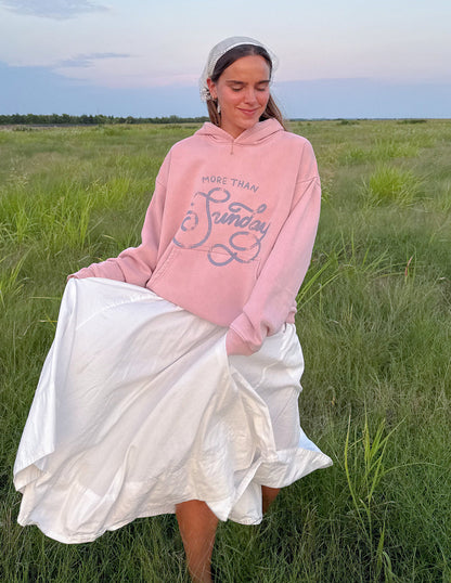 Unisex hoodie from Elevated Faith with a casual fit, featuring a comfortable fabric and subtle branding details.