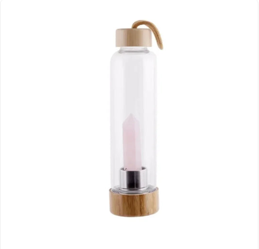 Crystal Bamboo Water Bottle
