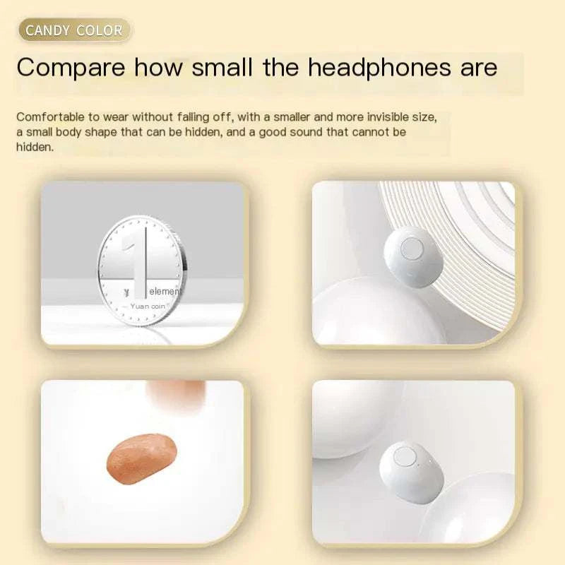Mini Pro4SS Invisible True Wireless Bluetooth Earbuds