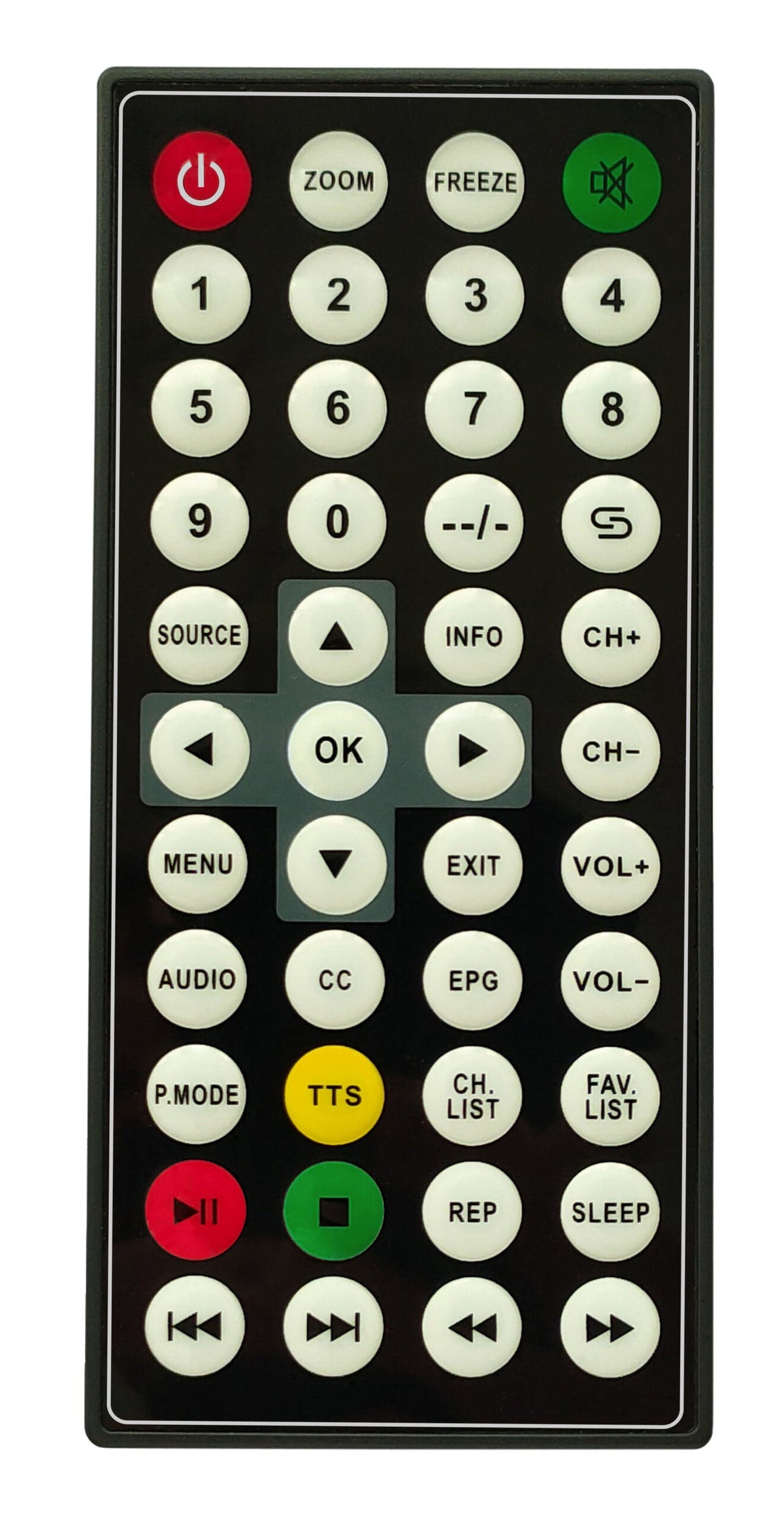Naxa 10-inch portable 12V TV and digital multimedia player with remote control, showcasing the NT-110 model and remote.