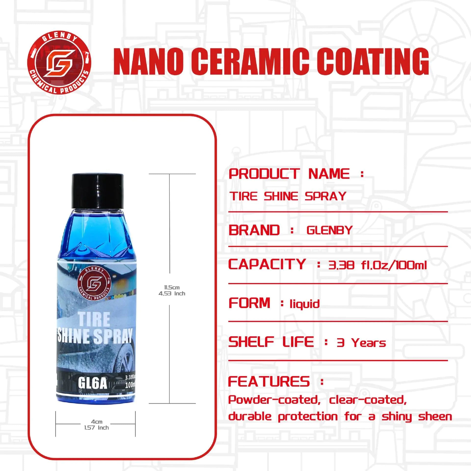 Car Tire Coating Agent