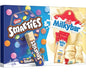Nestle Smarties and Milkybar selection box, 116g, featuring colorful Smarties chocolates and creamy Milkybar bars.