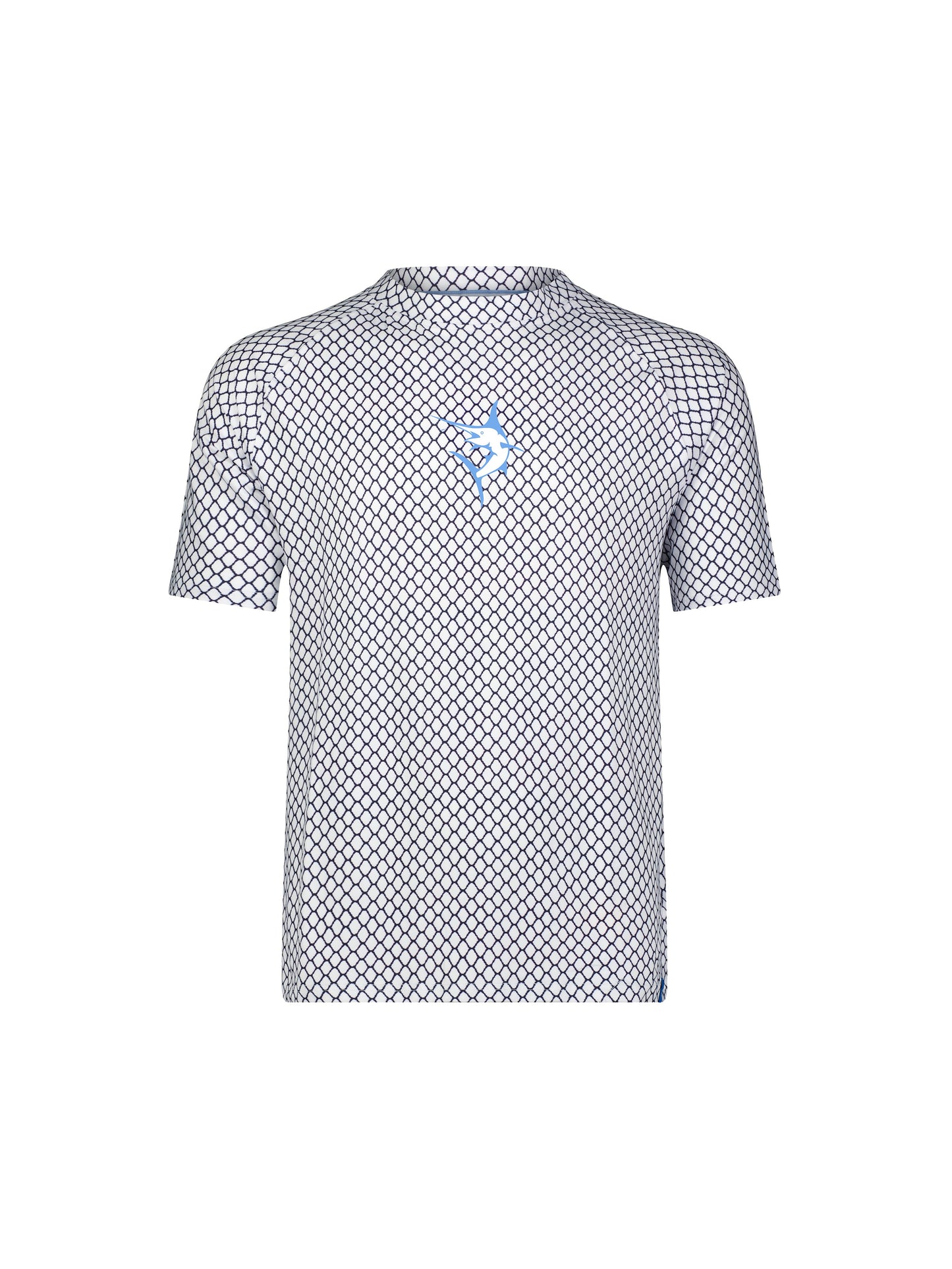 White Water Life long sleeve net performance shirt with a front view, designed for durability and comfort in water activities.