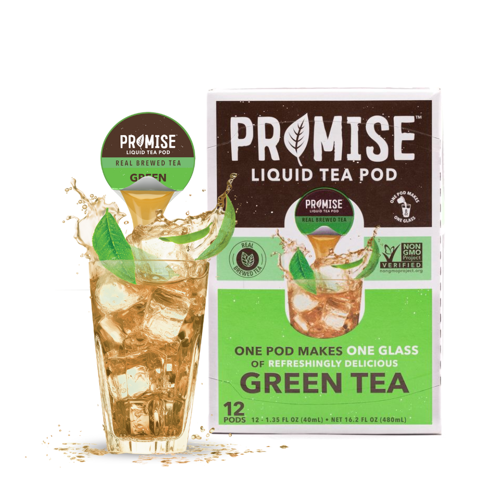 Java House Promise Real Brewed Hibiscus Tea box with 48 bottles, showcasing the front packaging of this refreshing iced tea.