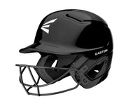 Easton | ALPHA 3.0 Batting Helmet with Facemask | Baseball / Fastpitch Softball | Medium/Large | Black