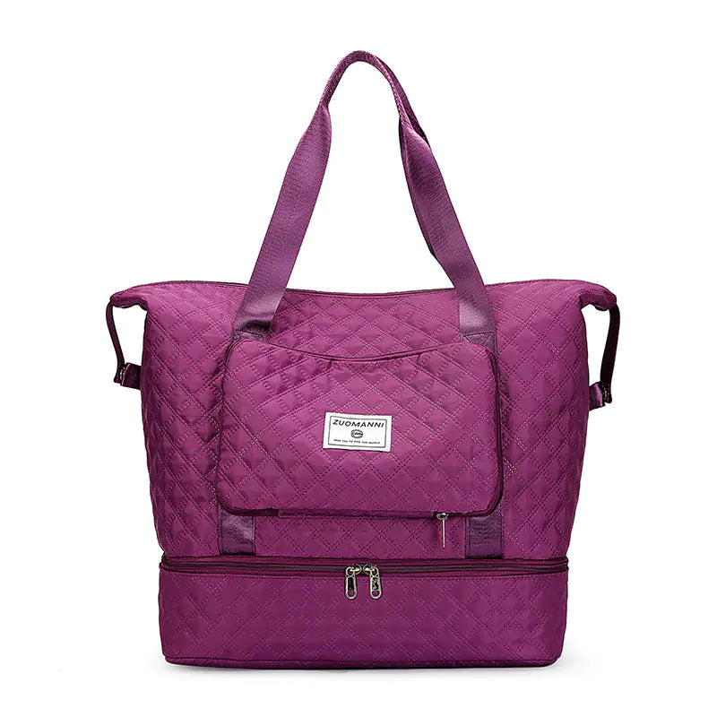 Large Capacity Portable Duffle Bag and Travel Organizer