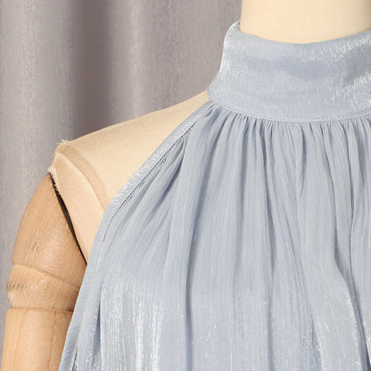 Lantern Sleeve Solid Color Dress Women MUNSIEUR New Arrivals