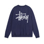 American style trendy loose fit autumn/winter hooded sweatshirt with colorful plush dice print pattern