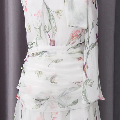 French Elegant Party Event Evening Dress