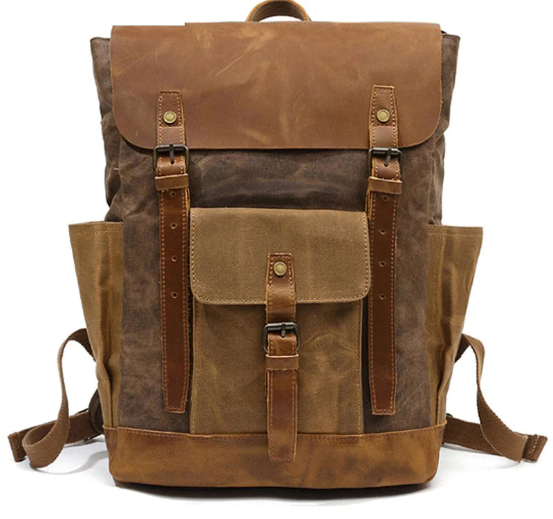 Custom Canvas Backpack for Men - Outdoor & Travel Use