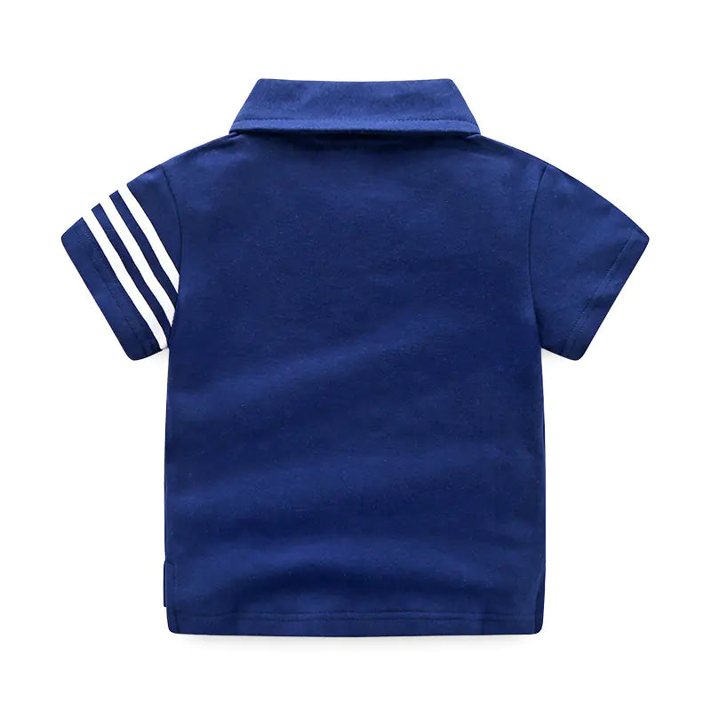 Summer Boys Cotton Polo T-shirts for Kids