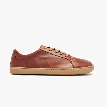 Men's daily sport shoe Gen 3 by Origo Shoes in natural leather, casual barefoot style with a sleek design.
