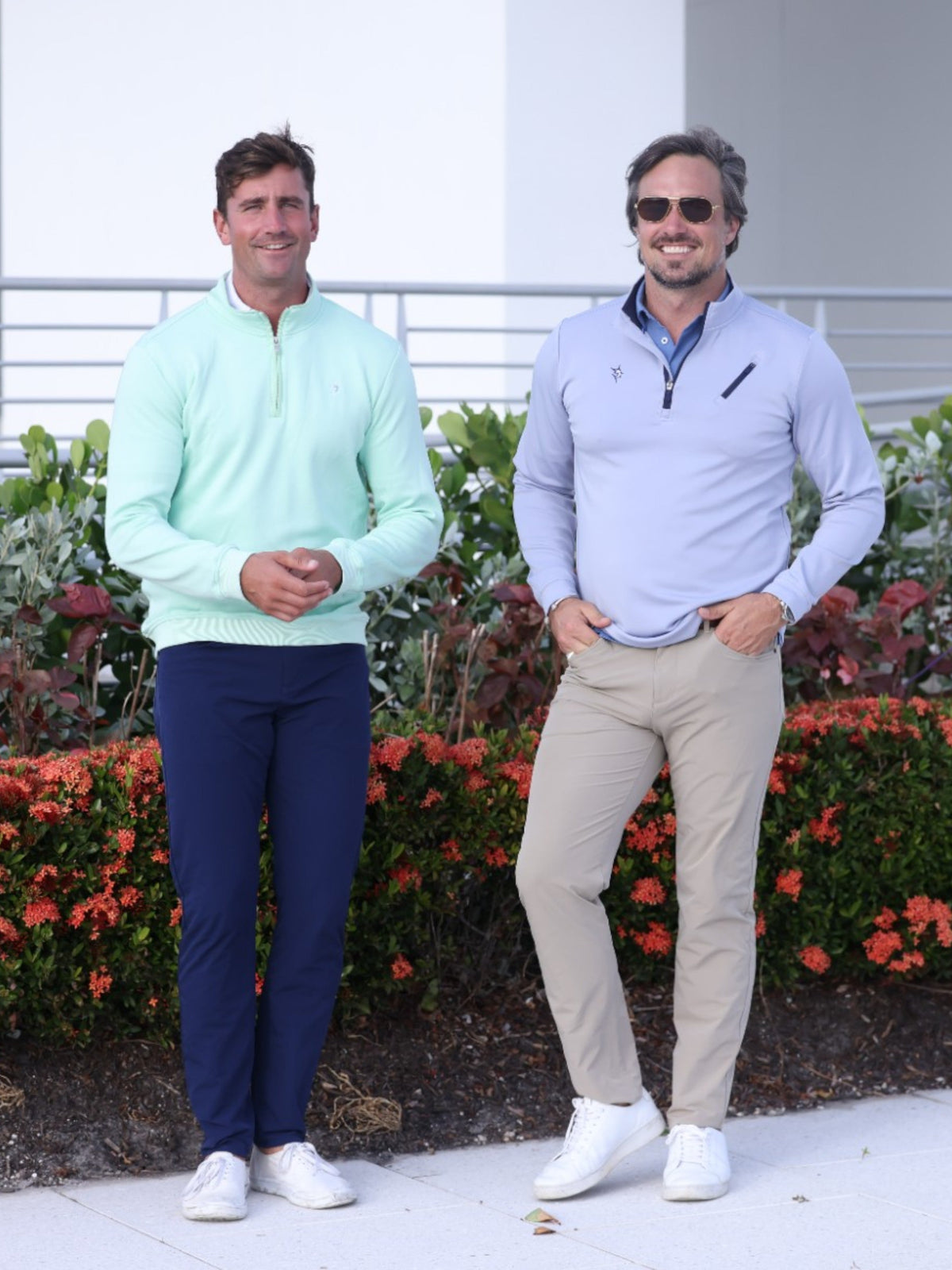 White Water Life Oceanside Pullover in Aqua, a smooth stretch sweatshirt with a comfortable fit and casual style.