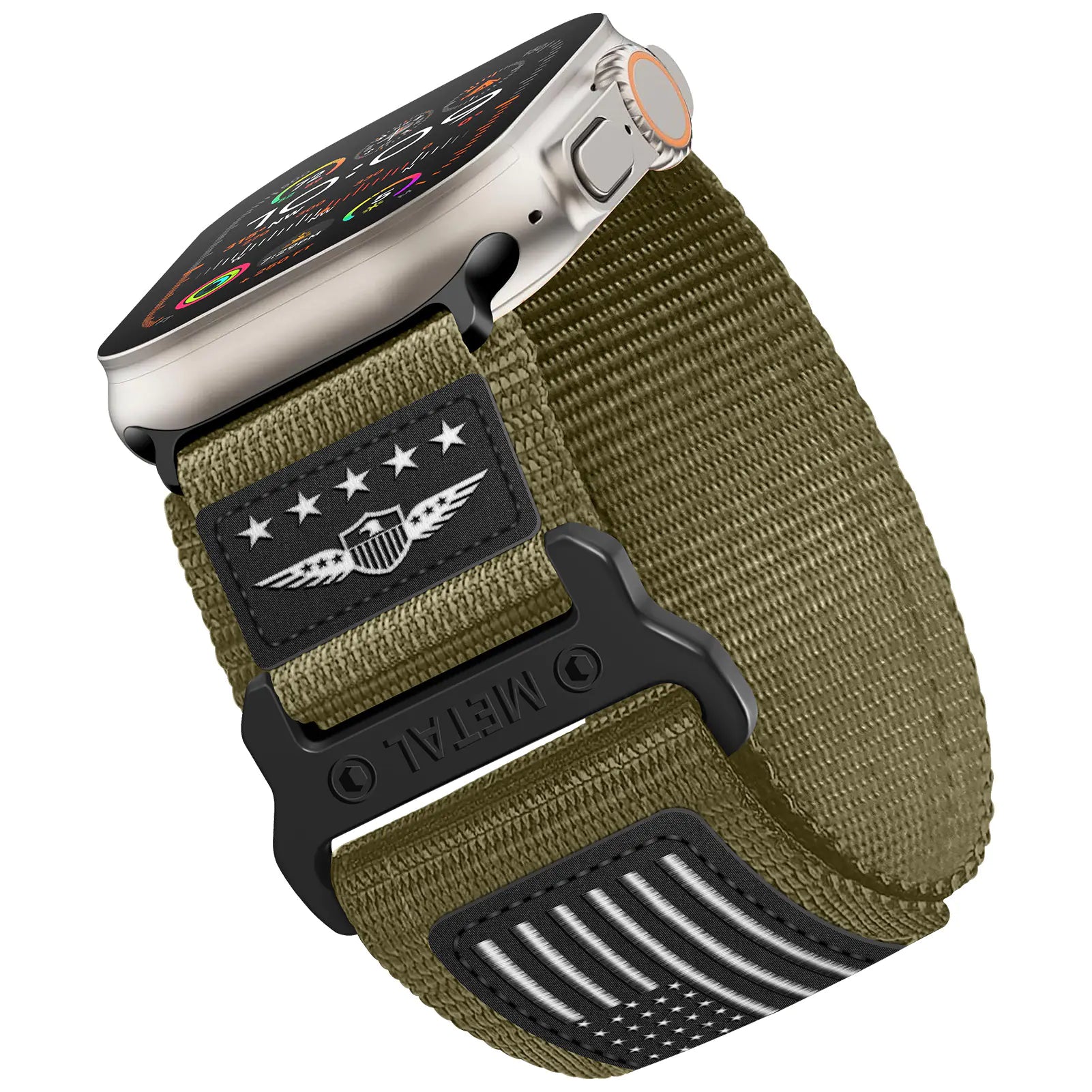 New Nylon Trail Watch Band for Apple Watch S8/S9
