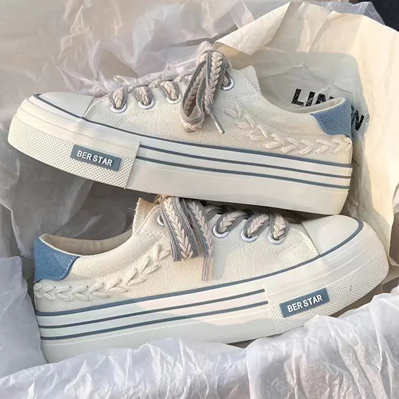 Comfortable Casual Female Fashion Skate Sneakers