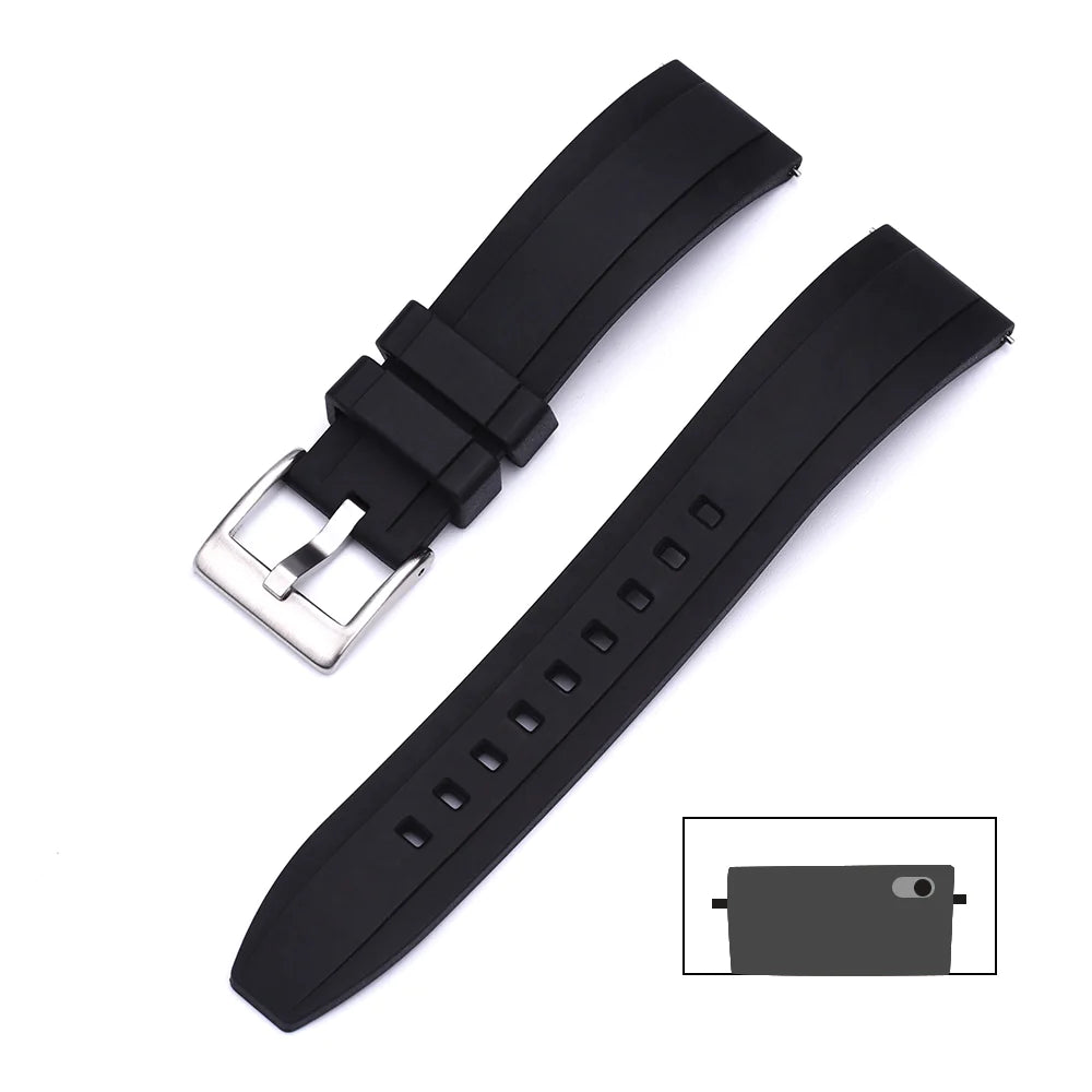 Smartwatch Silicone Rubber Strap