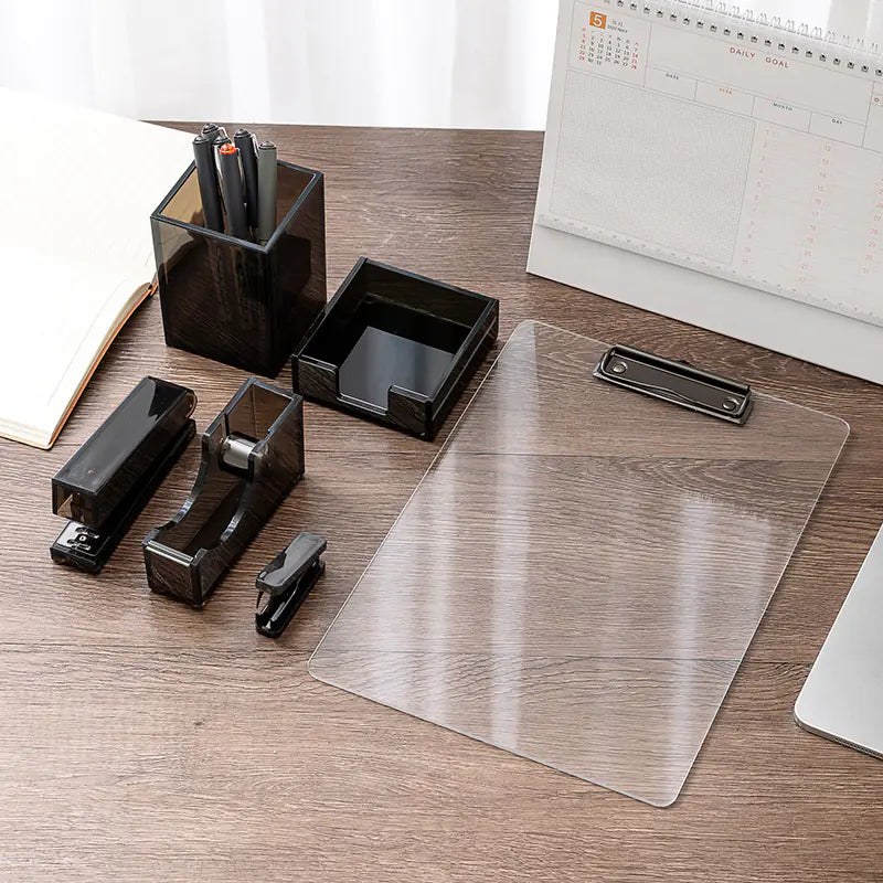 Mingqiang Office Desk Organizer with Stapler and Supplies