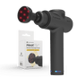 iReliev MVP+ HeatTip heated massage head attachment for percussion massager, with ergonomic design and textured surface for muscle relief.