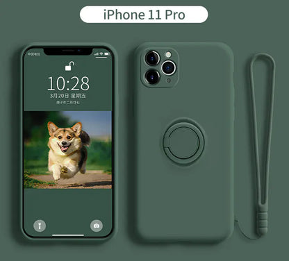 iPhone 11 Pro Liquid Silicone Case with Lens Cover