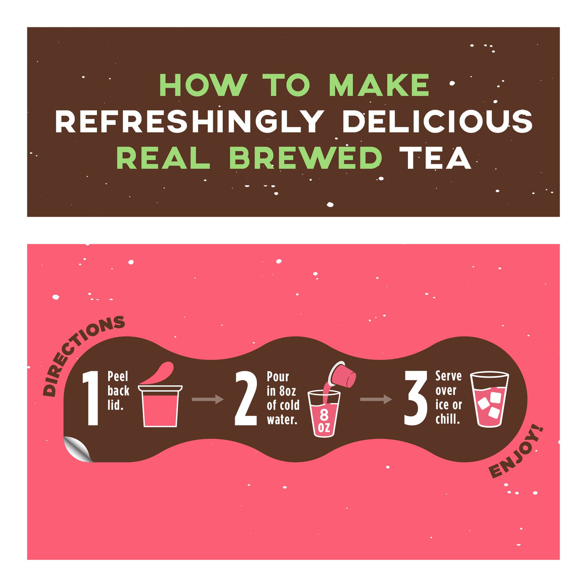 Infographic showing Java House Promise Real Brewed Hibiscus Tea bottle with vibrant hibiscus flowers and tea ingredients.