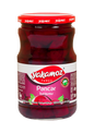 Glass jar of S101 Yakamoz Beetroot Pickle with vibrant, sliced beets visible inside, showcasing fresh, colorful pickled vegetables.