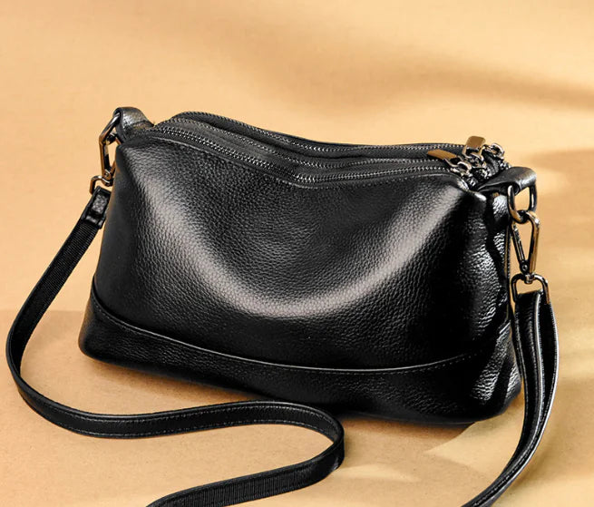 Versatile Women's Retro Motorcycle Handbag & Shoulder Bag