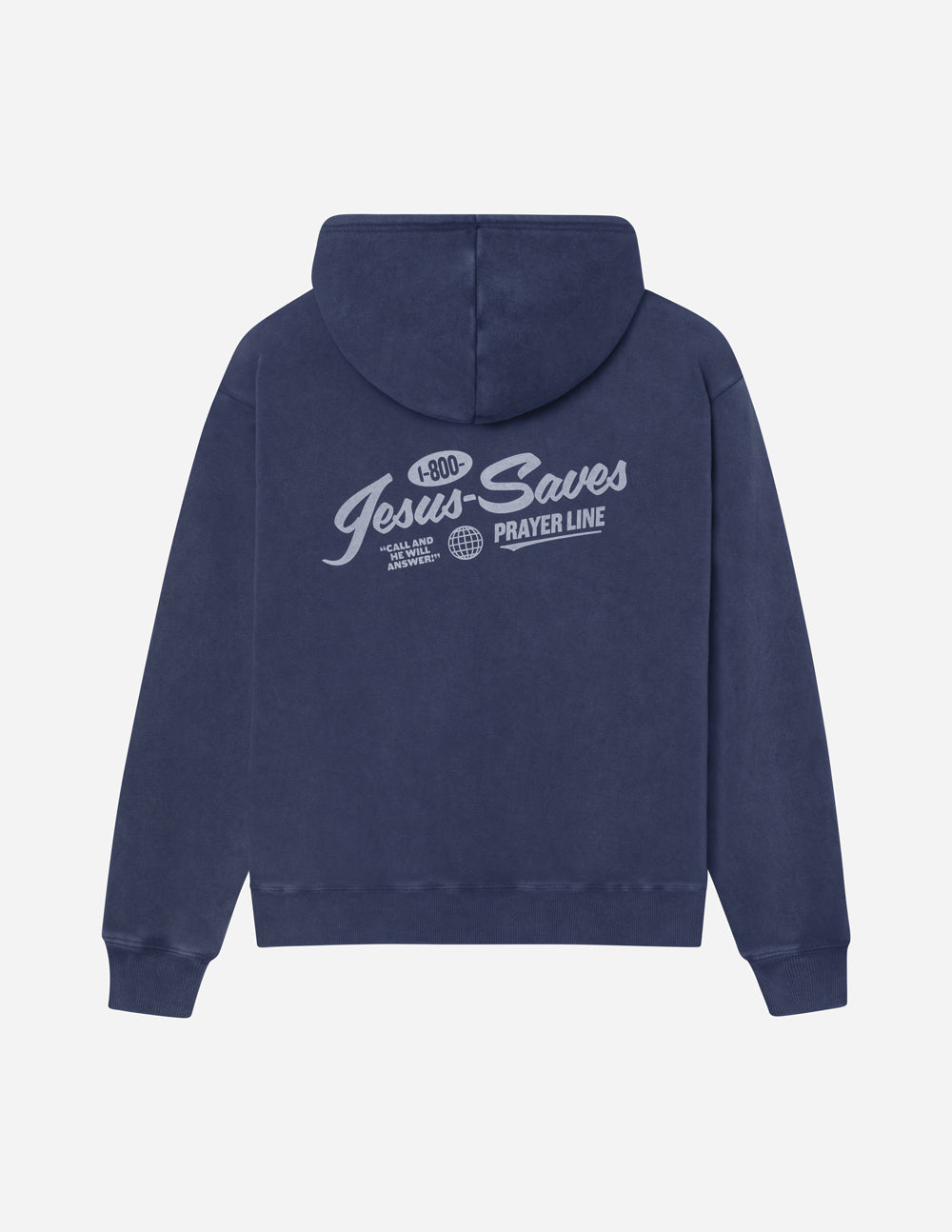 Unisex Prayer Line Hoodie by Elevated Faith, featuring a comfortable fit and prayer-themed design, displayed on a model.