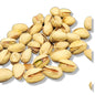 Crunchy salted roasted pistachios by Nutty, 200g, showing vibrant green pistachio nuts in a close-up shot.