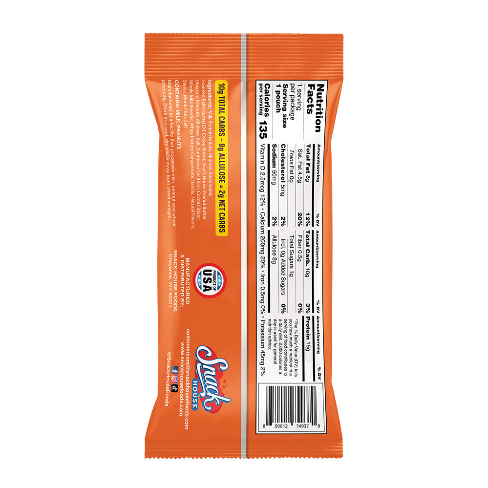 PB Cup Protein Puffs - Single Serving - 8-Pack Box