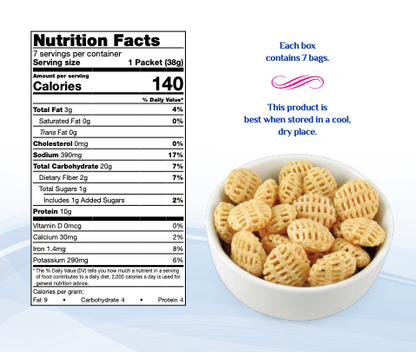 AmBari Nutrition Tasty Bites pizza-flavored snacks, protein-rich snack bites with crispy texture and pizza seasoning.