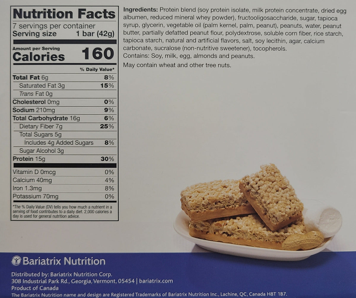 Proti-VLC Fluffy Nutter Protein Bar by AmBari Nutrition showing ingredients on the package.