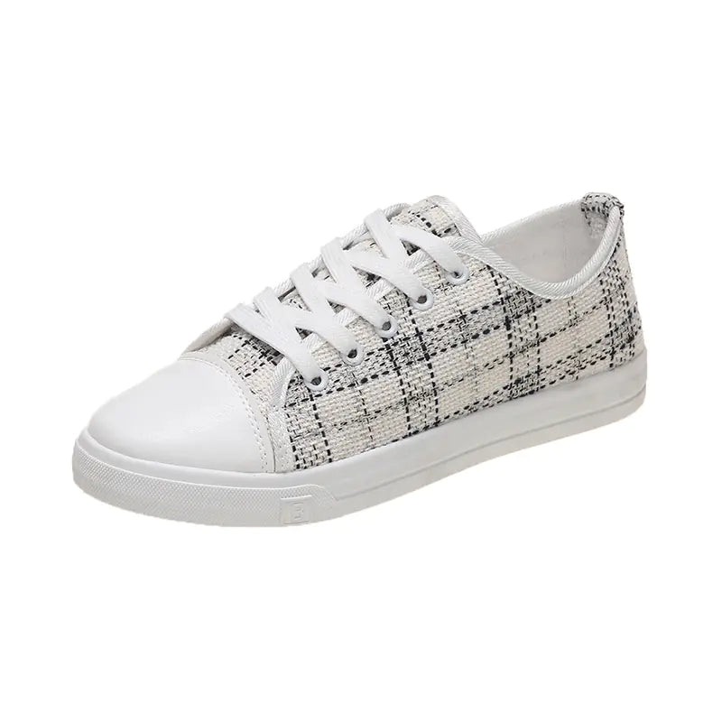 Women's Breathable Canvas Sneakers for Casual Sports