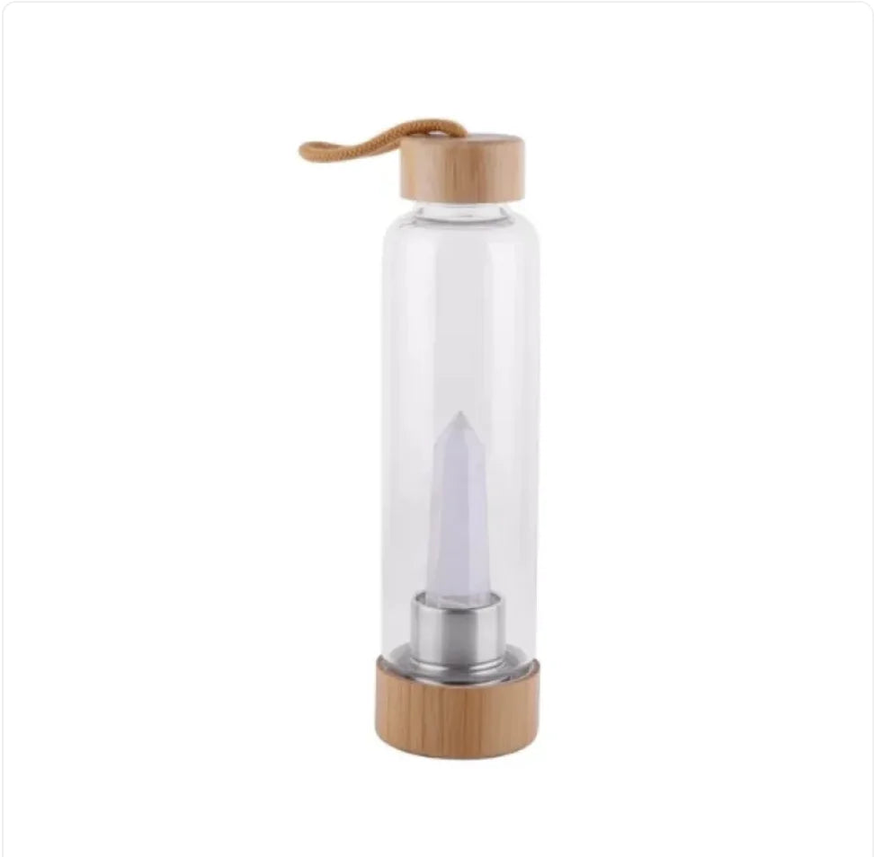 Crystal Bamboo Water Bottle