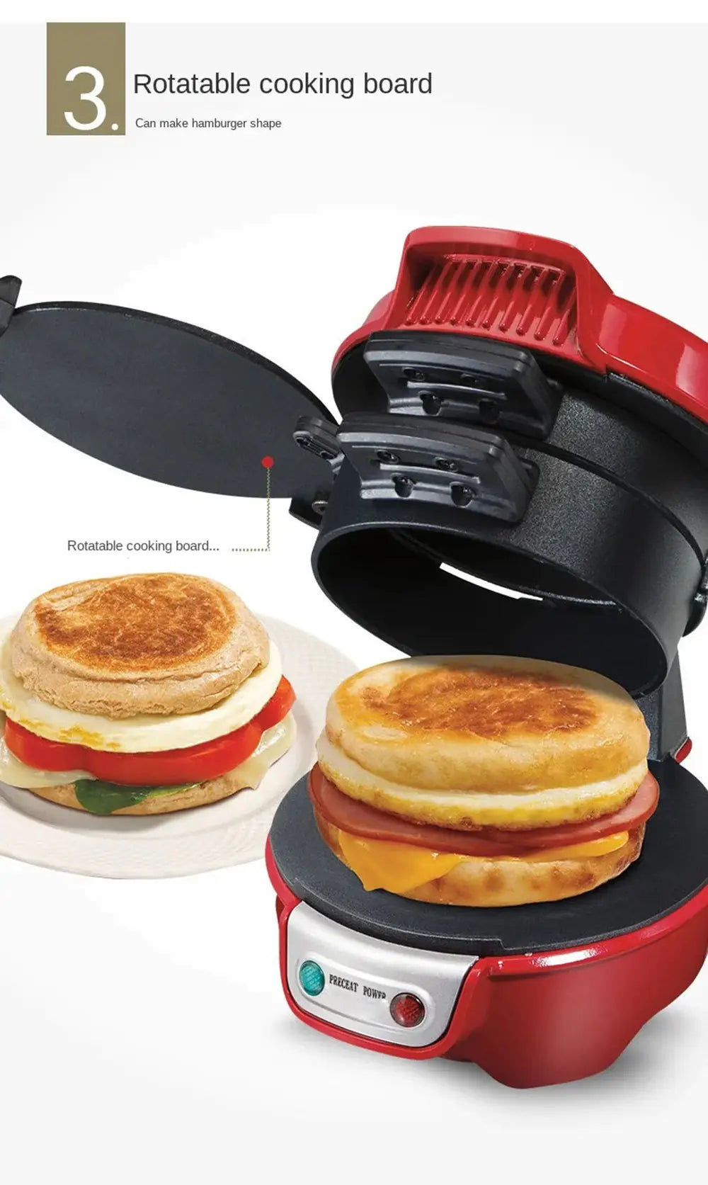 110V Breakfast Sandwich Maker