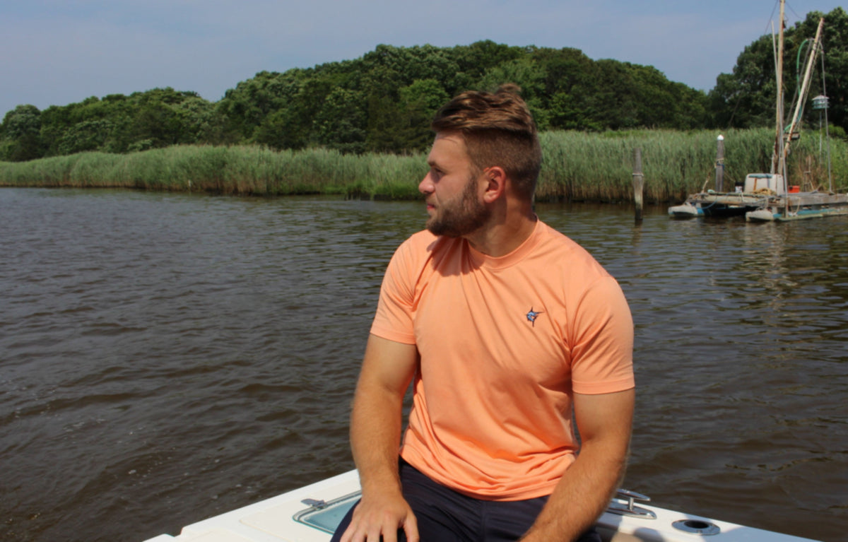 White Water Life Oasis SS Tee, short sleeve men's t-shirt in white with logo design, casual summer apparel.
