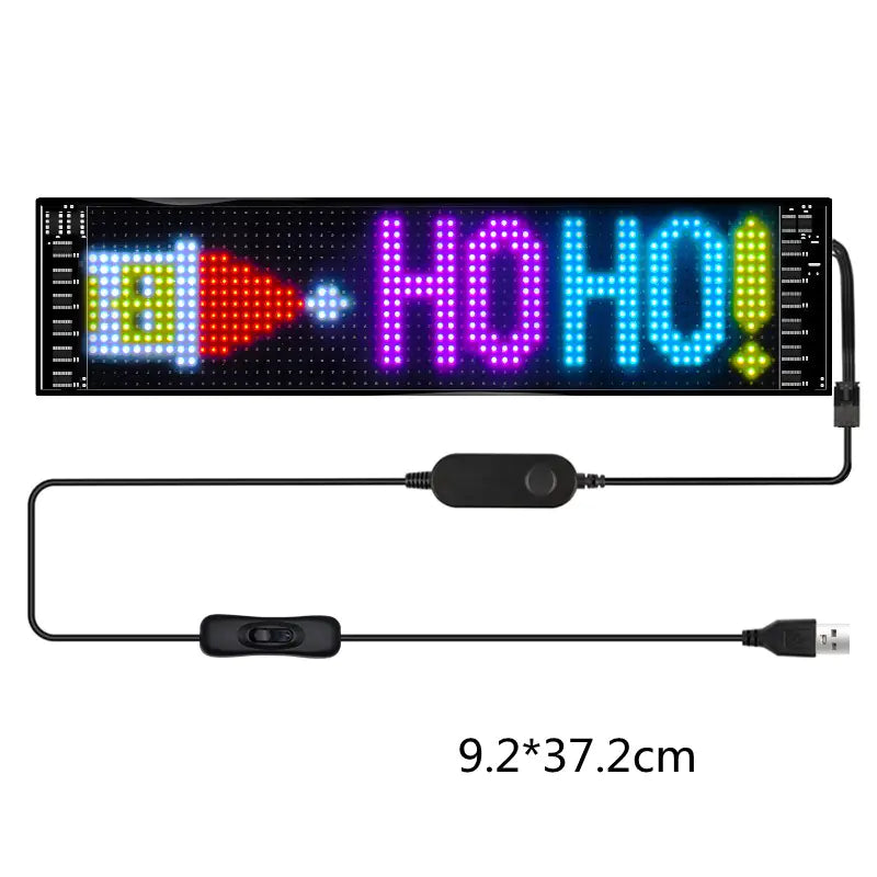 Programmable Car LED Sign Full-Color Display