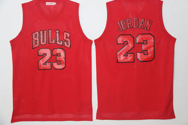 Bulls Basketball Jersey with New Drift Embroidery