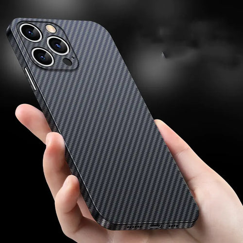 iPhone 12 Pro Max Ultra-Thin Carbon Fiber Case - Minimalist Design & Premium Protection